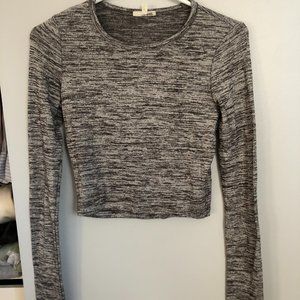 Wilfred Free Cropped Long Sleeve Top